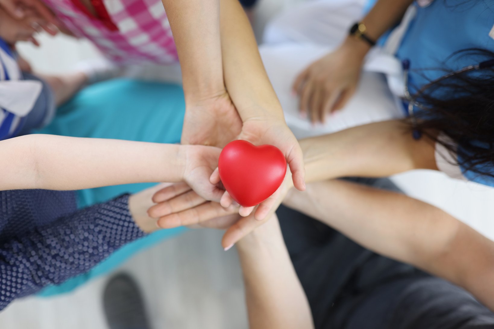 People Celebrating Organ Donor Day